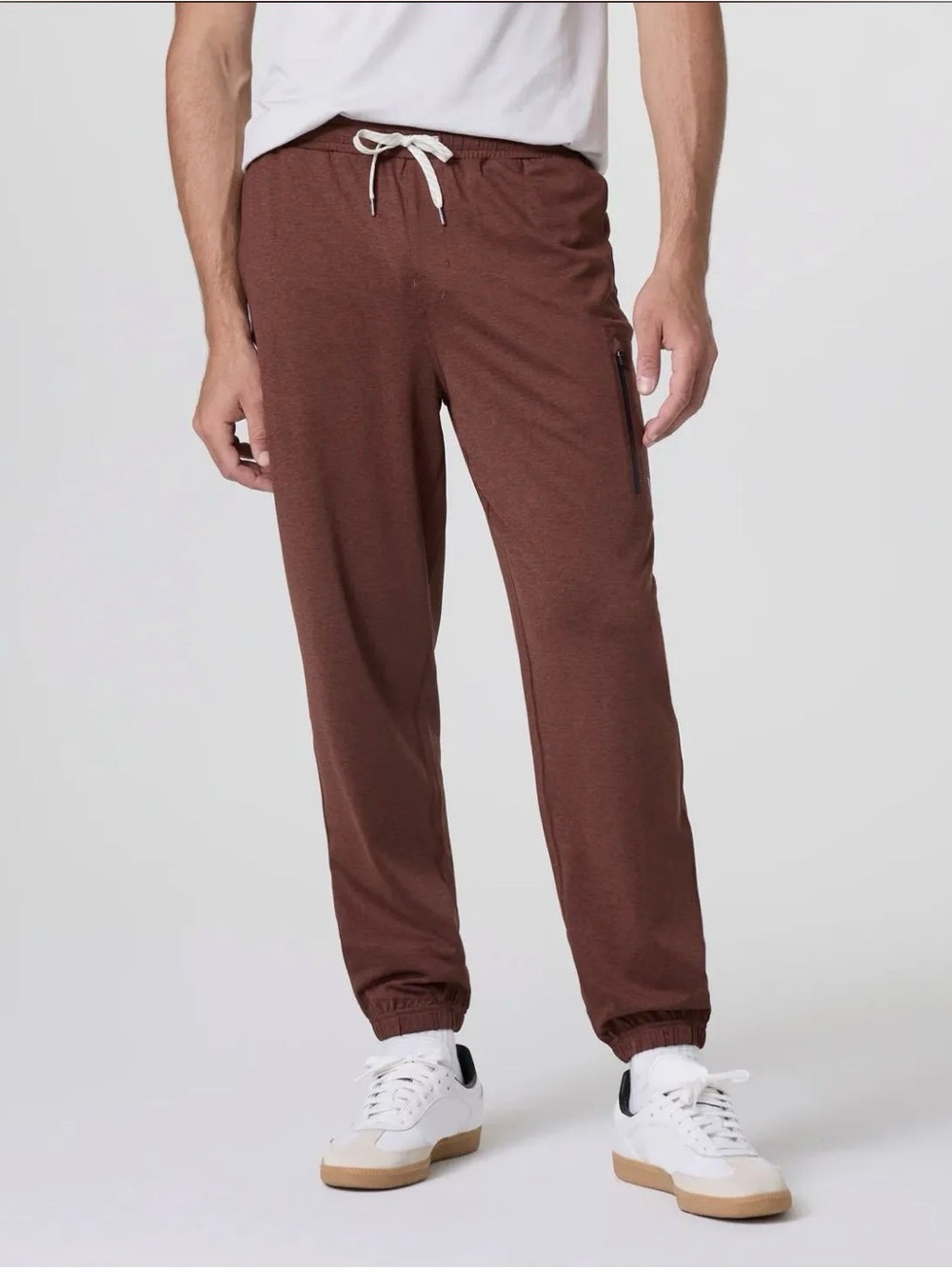 Vuori Men’s Sunday Performance Jogger 28” Burnt Sienna Heather M NWT